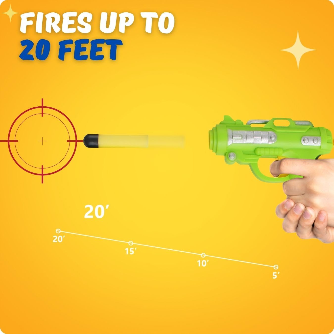 Liberty Imports party favors mini dart blasters for birthday use and celebrations