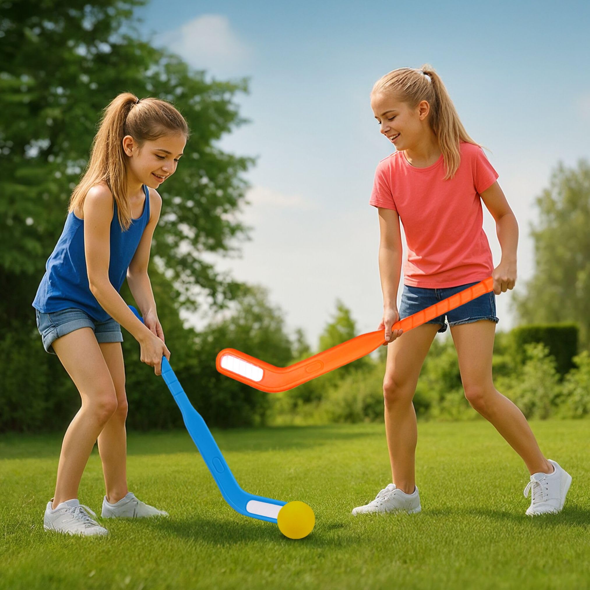 Liberty Imports plastic hockey ball ideal for toddlers to learn