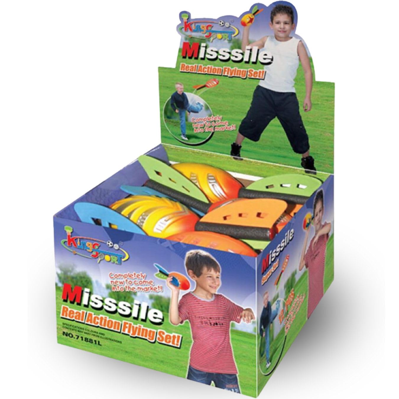 Liberty Imports pocket-sized missiles spark active play during outdoor games and group activities.