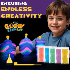 Liberty Imports sand art kit funnel enabling neat layering of sands