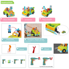 Liberty Imports musical toolbox sounds engage kids in interactive play