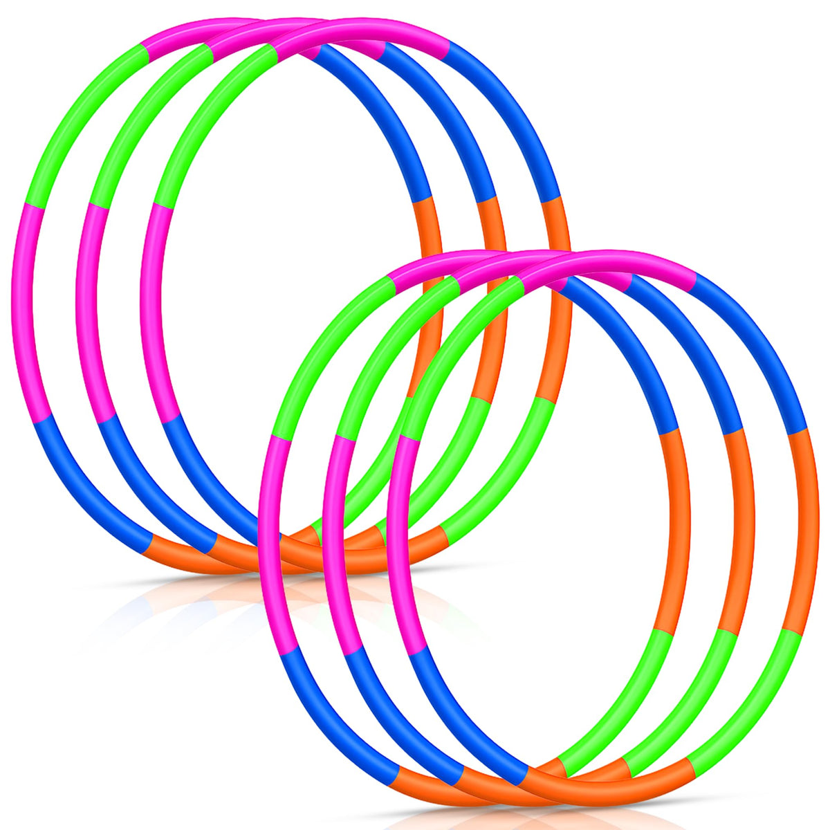 Liberty Imports Toy Hoop Bundle 32-inch assembled, ideal for active outdoor play