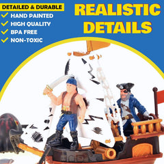 Liberty Imports treasure chest invites treasure hunts during pretend play.