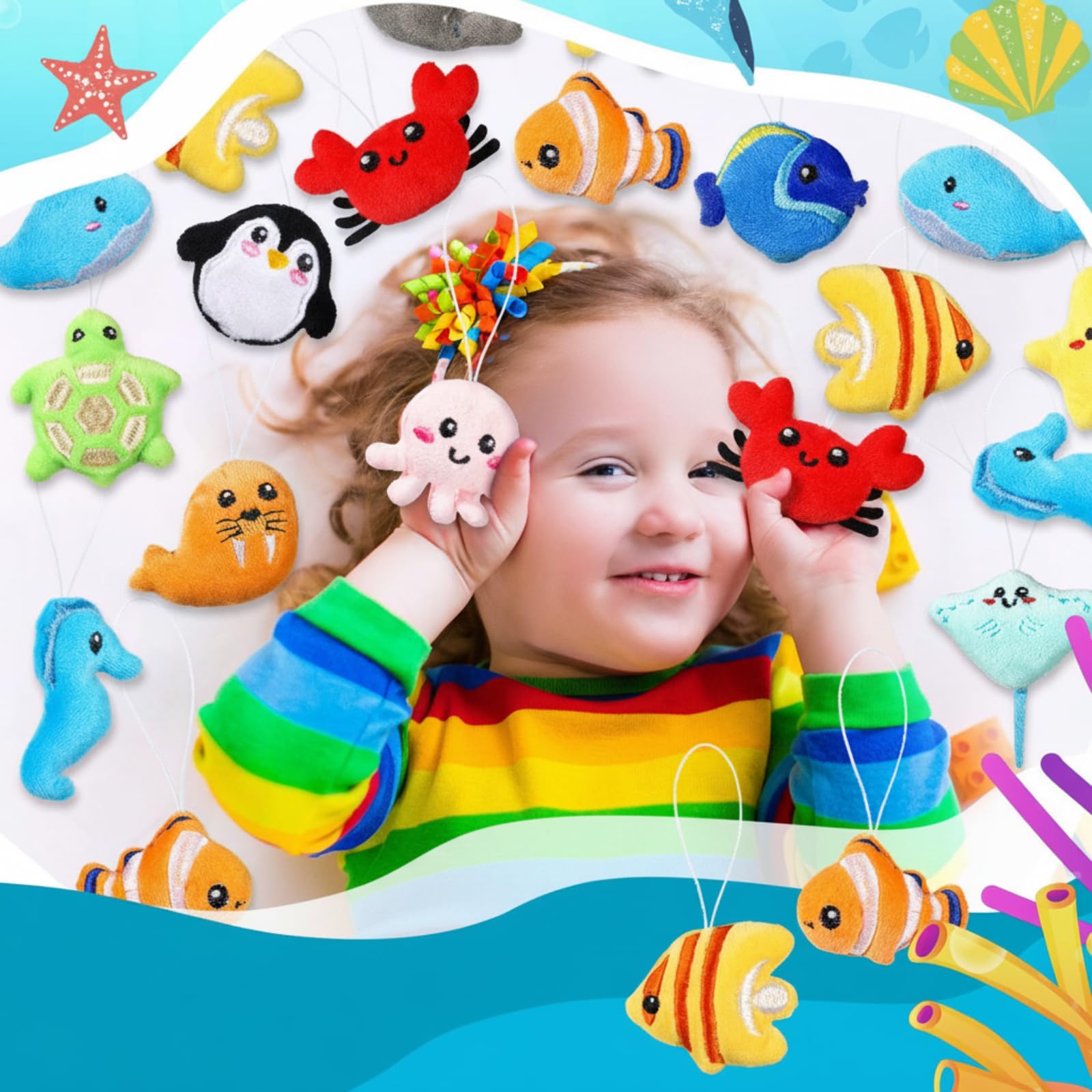 Libima classroom decor with sea life favors sparks festive decor.