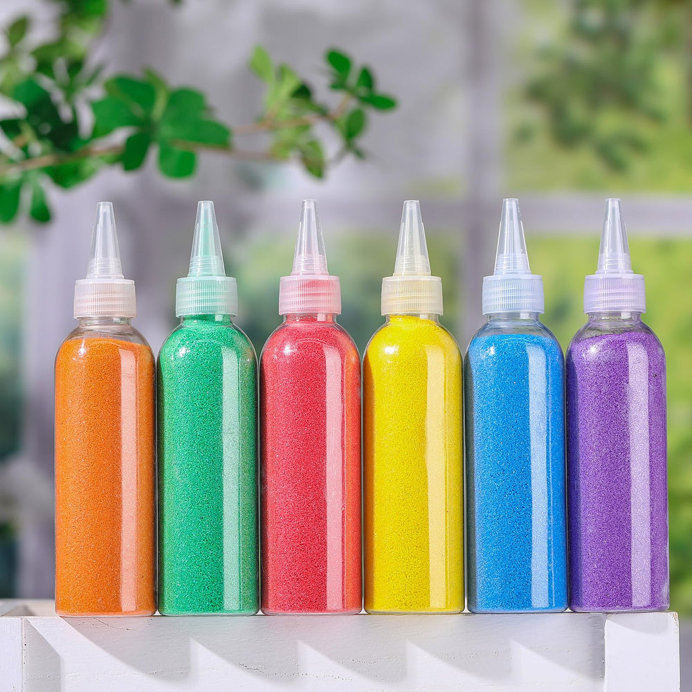 Libima pattern-friendly sand art on bottle bodies inspires creative projects