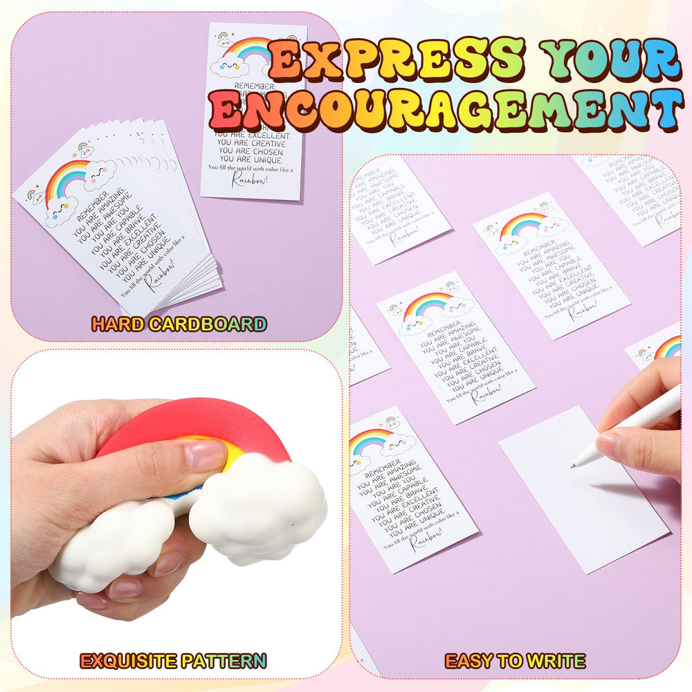 Libima motivational cards included with stress balls for encouragement