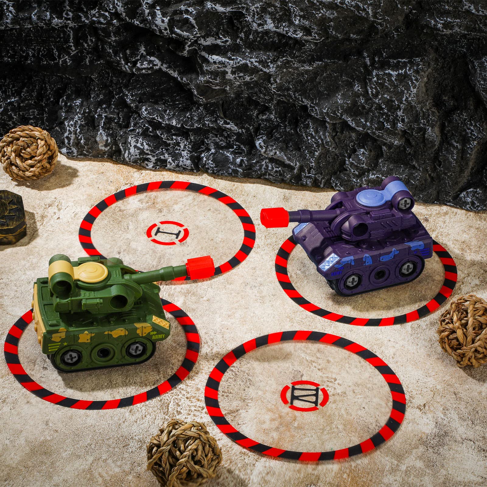 Libima six pack objective markers ready for fast setup and play