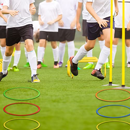 Libima obstacle ring set blue ring supports core workouts outdoors.