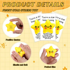 Libima star stress ball and cards set for coworker appreciation and classroom motivation