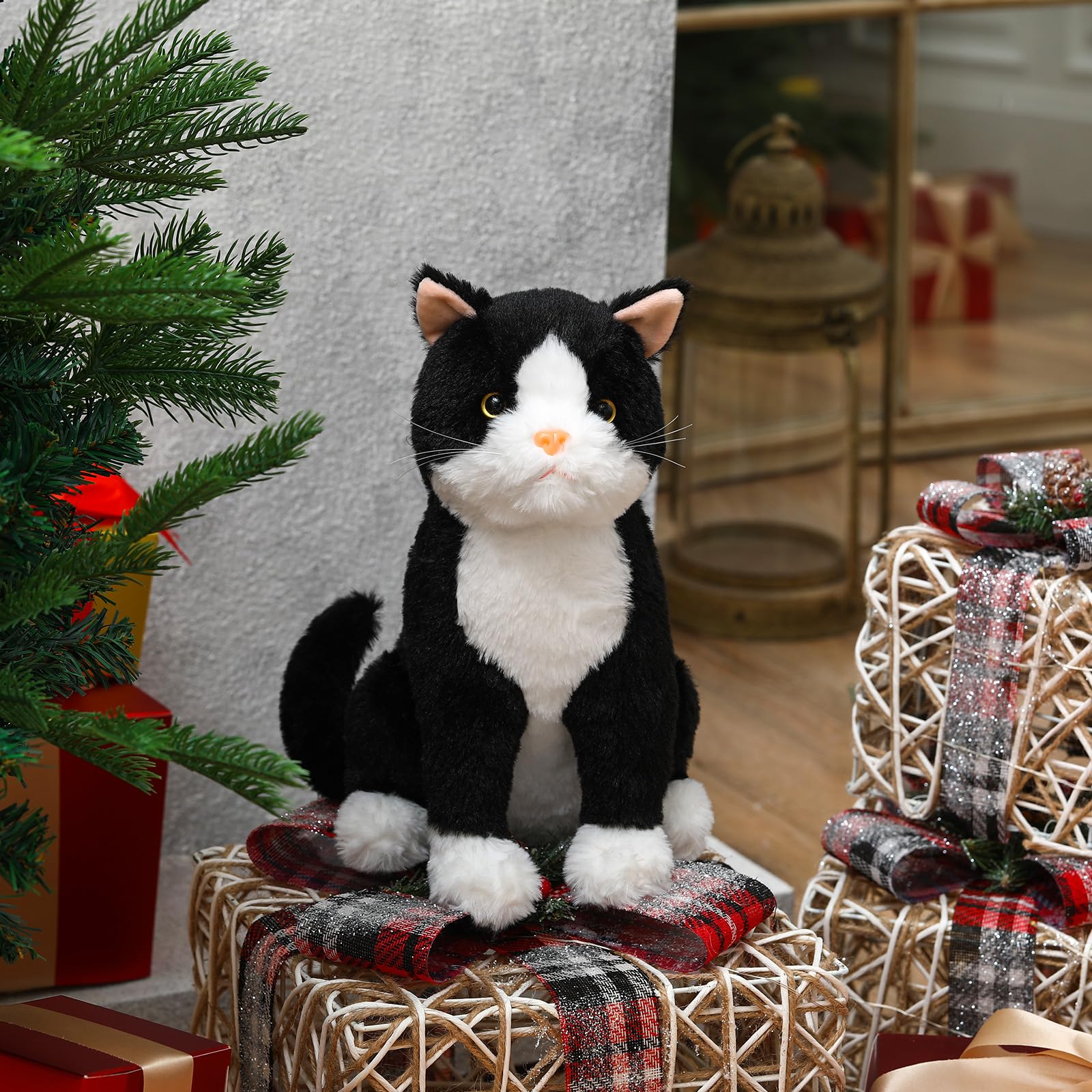 Libima tuxedo cat plush party favors idea, celebration-ready.