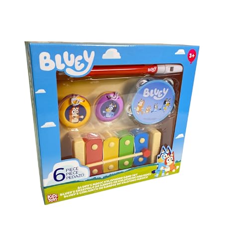 Blueys Magic Xylophone tambourine for lively percussion play