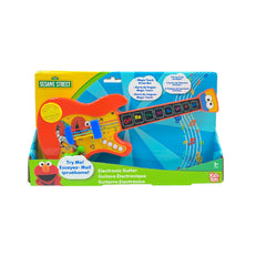 LICENSE 2 PLAY Sesame Street Music Time Guitar front view encourages early musical curiosity and play.