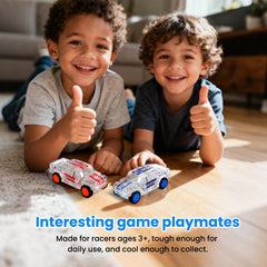 LIDI light-up play vehicle fosters imagination during ramps and mini races.