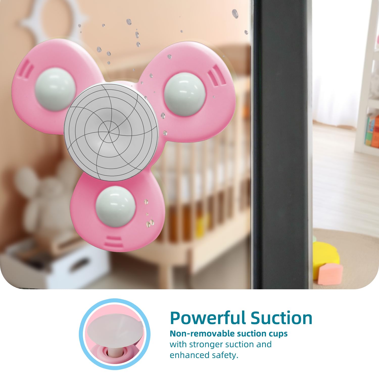 LiKee colorful flowers and insects design invites visual and tactile exploration.