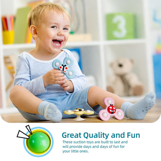 LiKee rotating sensory toy demonstrates multi-sensory stimulation for curious infants.