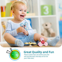 LiKee rotating sensory toy demonstrates multi-sensory stimulation for curious infants.