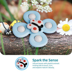 LiKee suction cup attachment on a smooth bath surface for secure play.