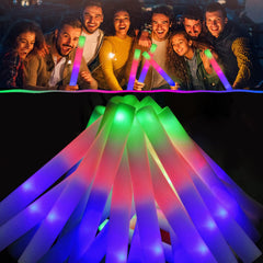 LifBetter 70pcs glow foam sticks pack for vibrant party atmospheres.