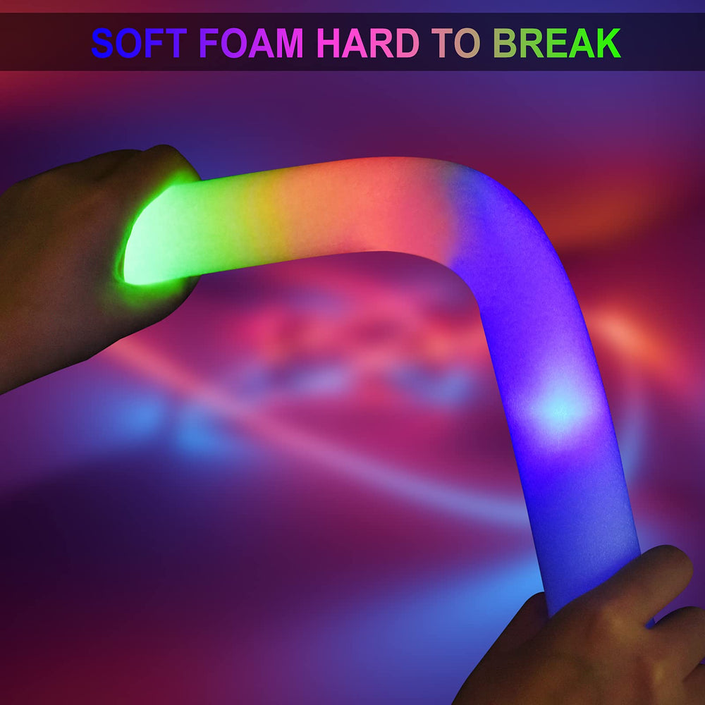 LifBetter wedding glow sticks create soft lighting for memorable photos.