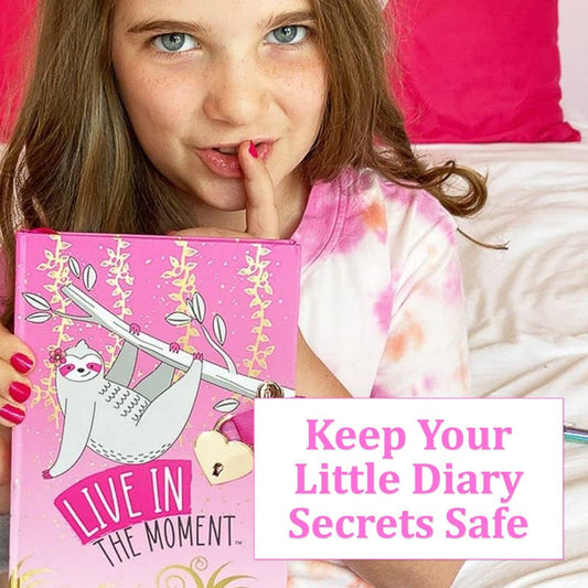 Life is a Doodle secret diary keys ensure privacy during school and travel.