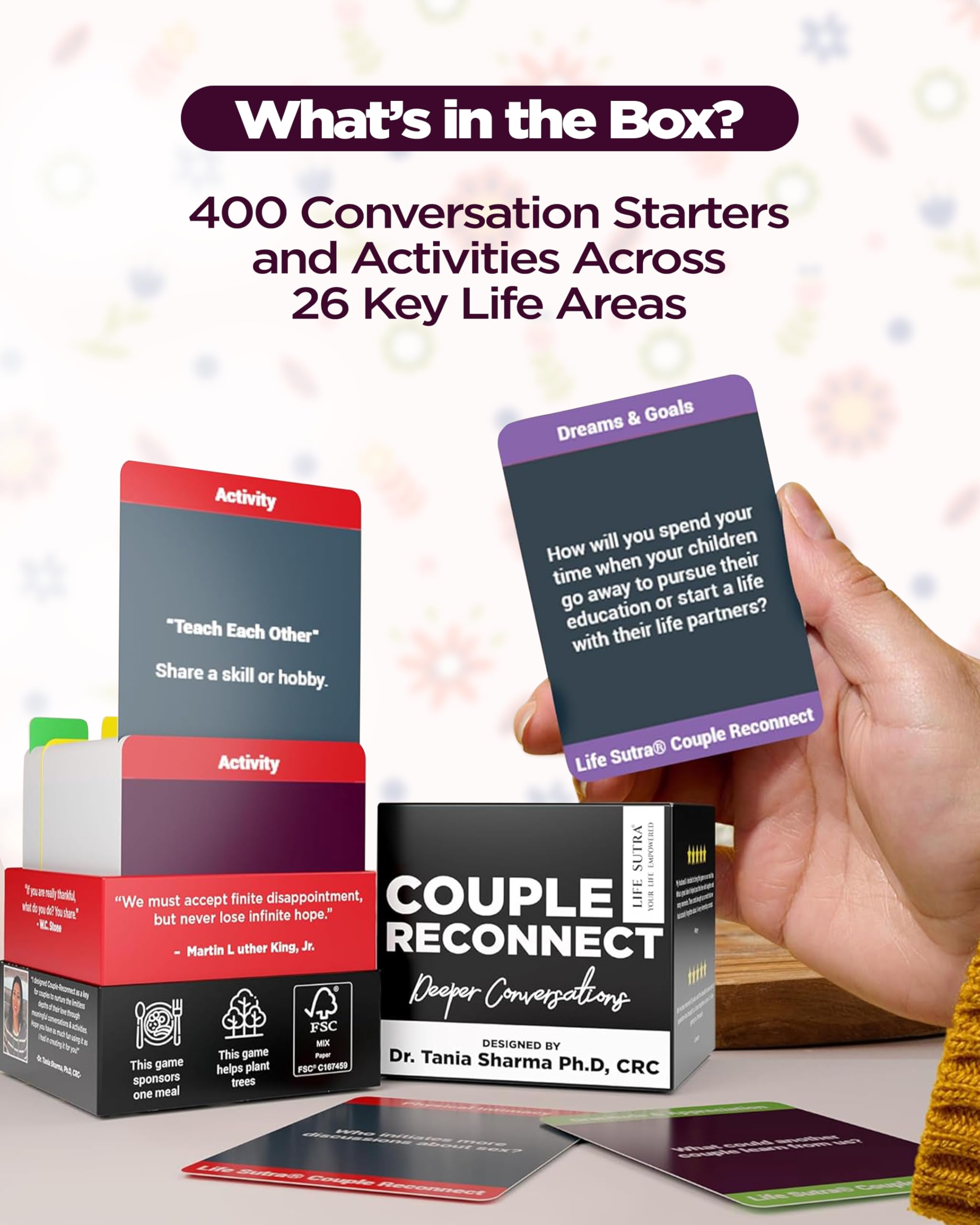 Life Sutra Gift Packaging for couples kit highlights a thoughtful stocking stuffer.
