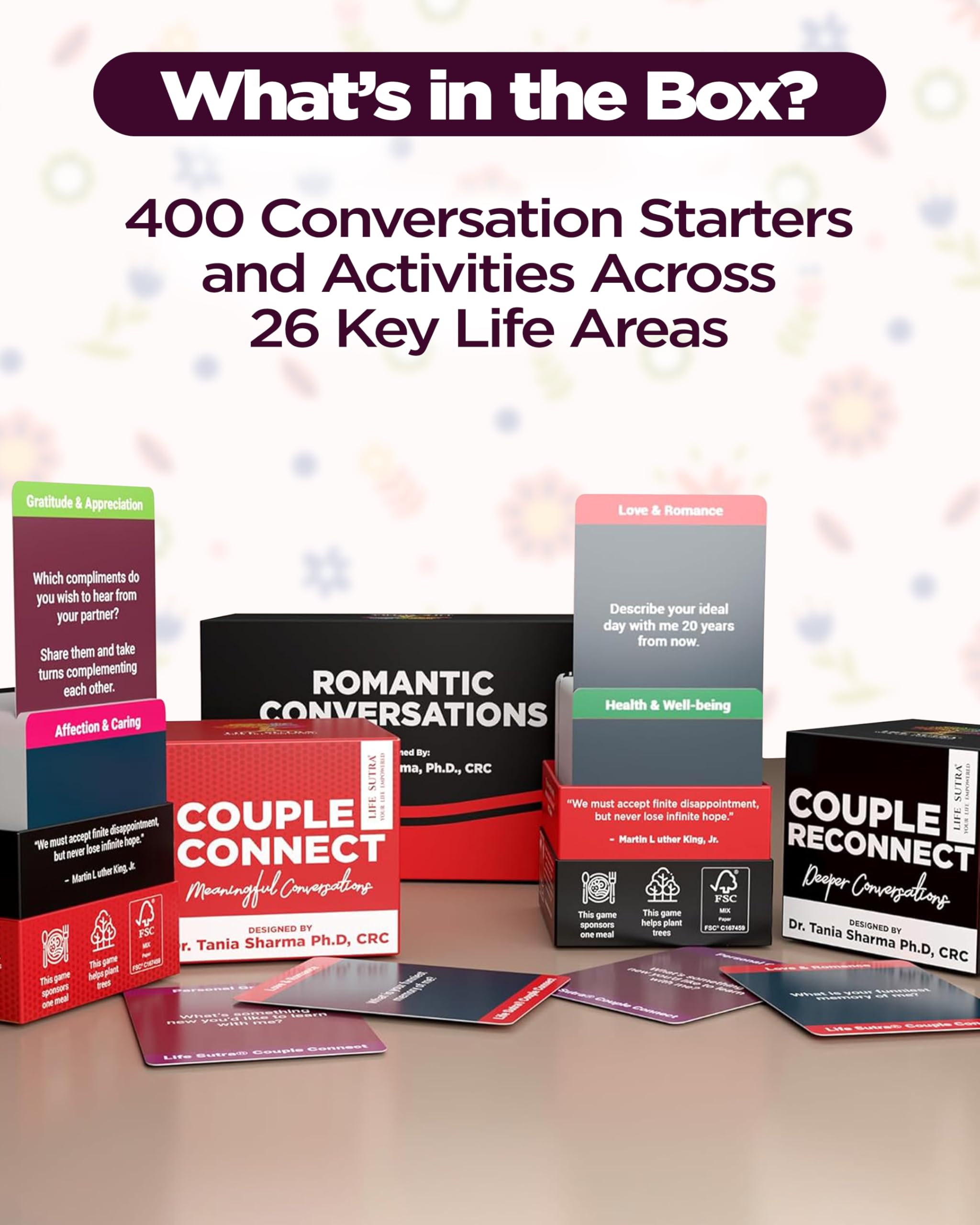 Life Sutra Valentines gift display invites connection on special evenings.