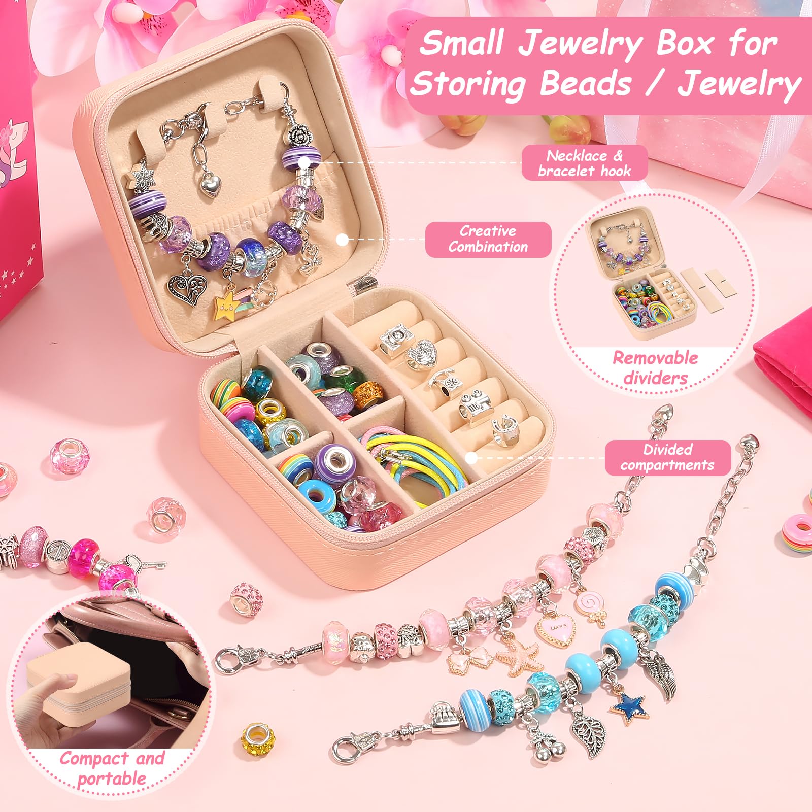 LifeisLuck metal charms and pendants for stylish, customizable jewelry.