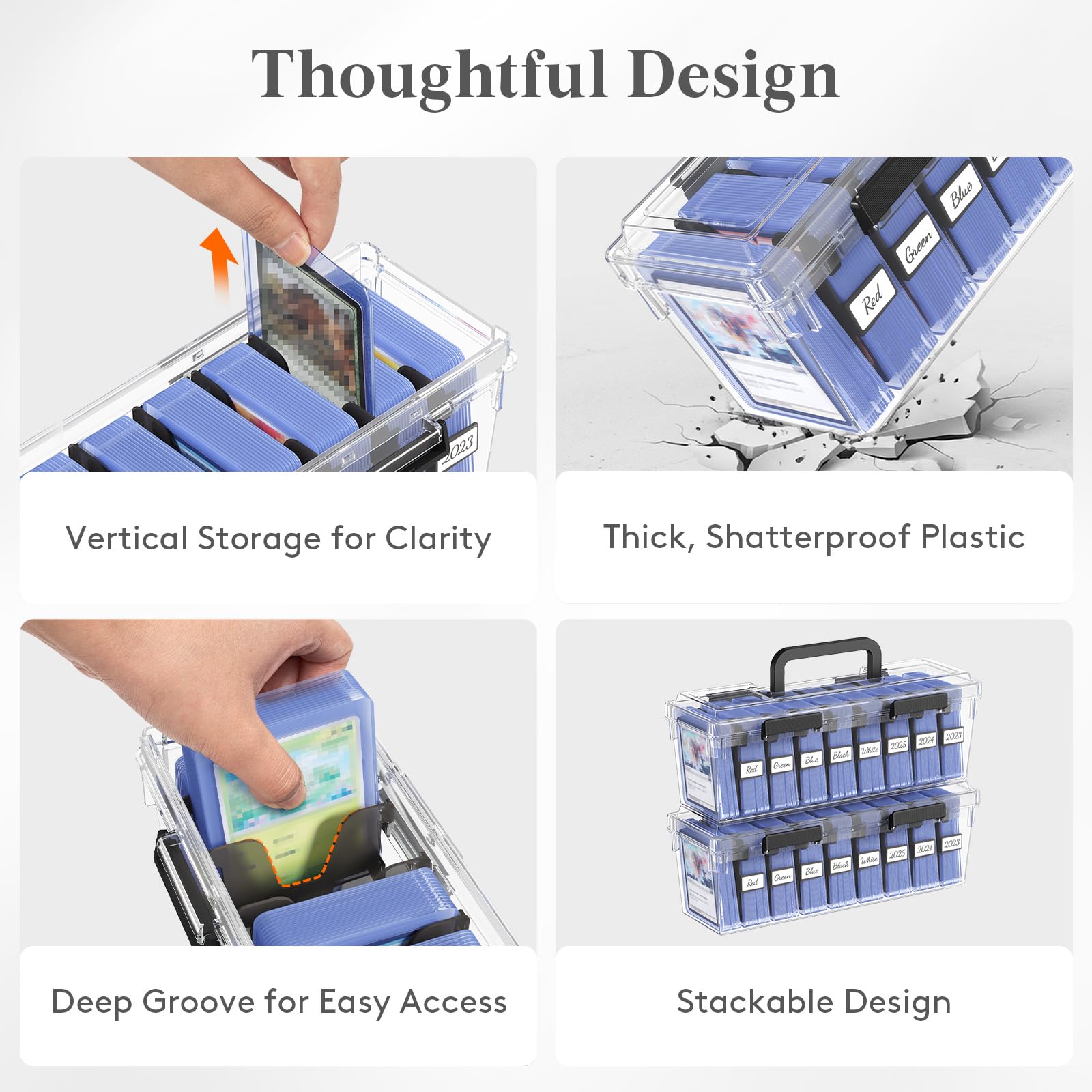 Lifewit writable labels help fast organization and retrieval.