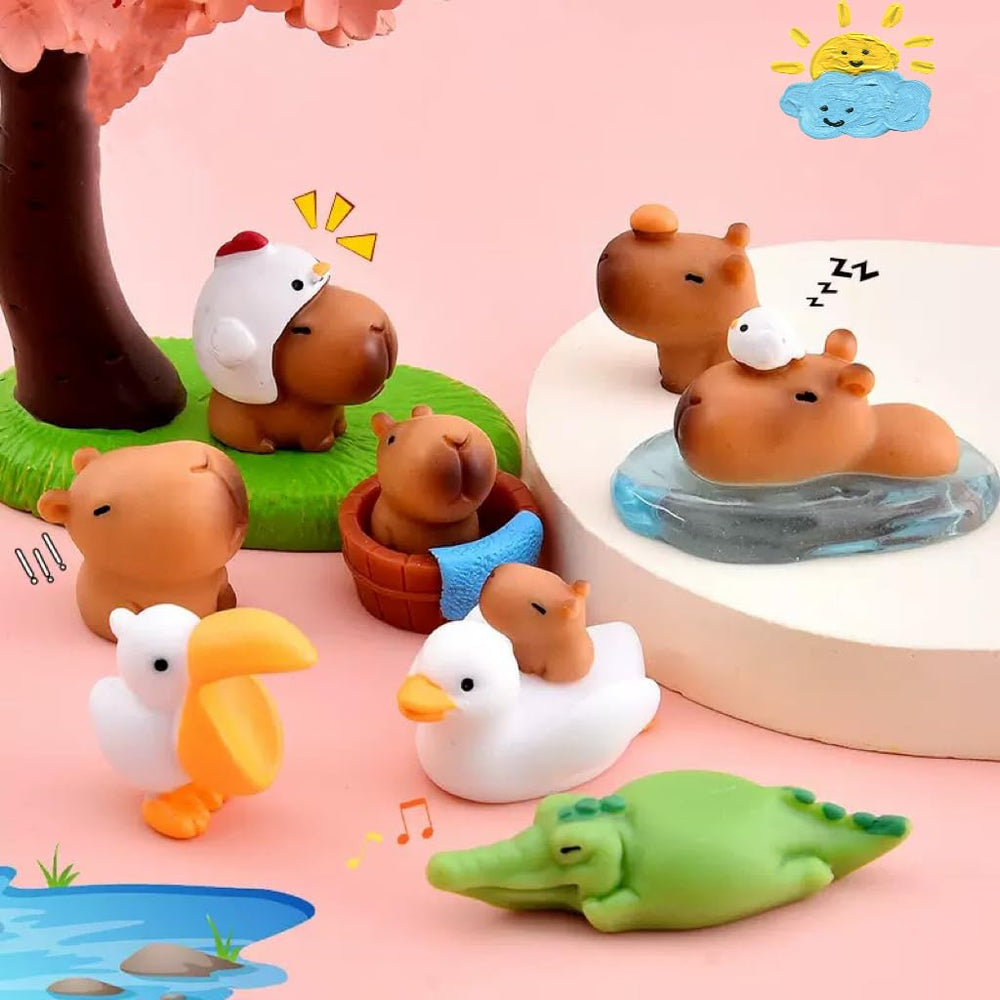 Lighibeuty capybara gift set decor for birthdays and graduations.