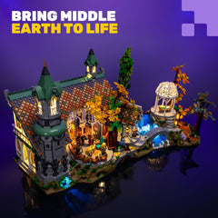 Light My Bricks Rivendell light kit assembly-ready design eases setup