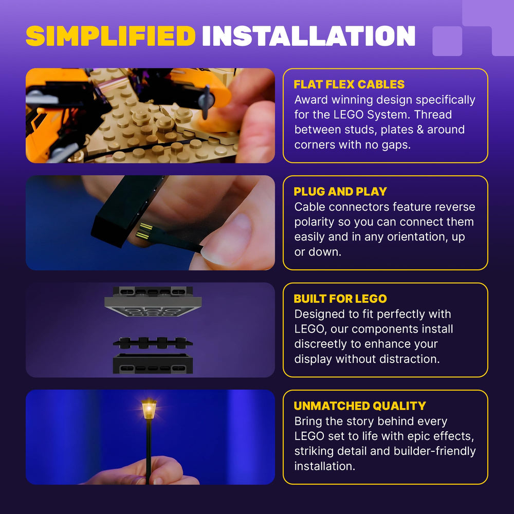 Light My Bricks Rivendell light kit cinematic effects deliver movie-like ambiance