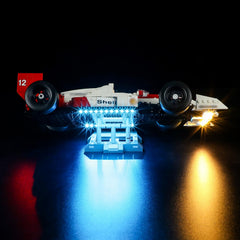 Lightailing McLaren MP4/4 LED kit battery box connection for easy power.