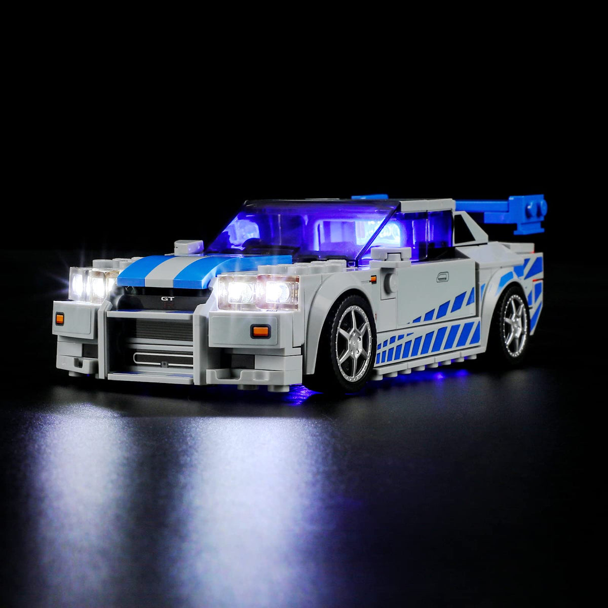 LIGHTAILING Nissan Skyline GT-R34 LED kit package enhances display