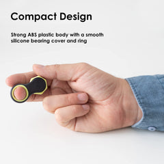 LIGHTBULB IDEAS Yogi Fidget Toy travel-friendly spinner fits in a bag