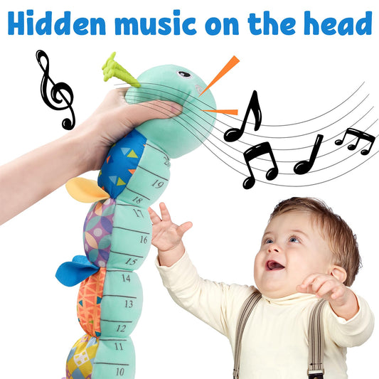 LIGHTDESIRE caterpillar with crinkle textures for tactile exploration
