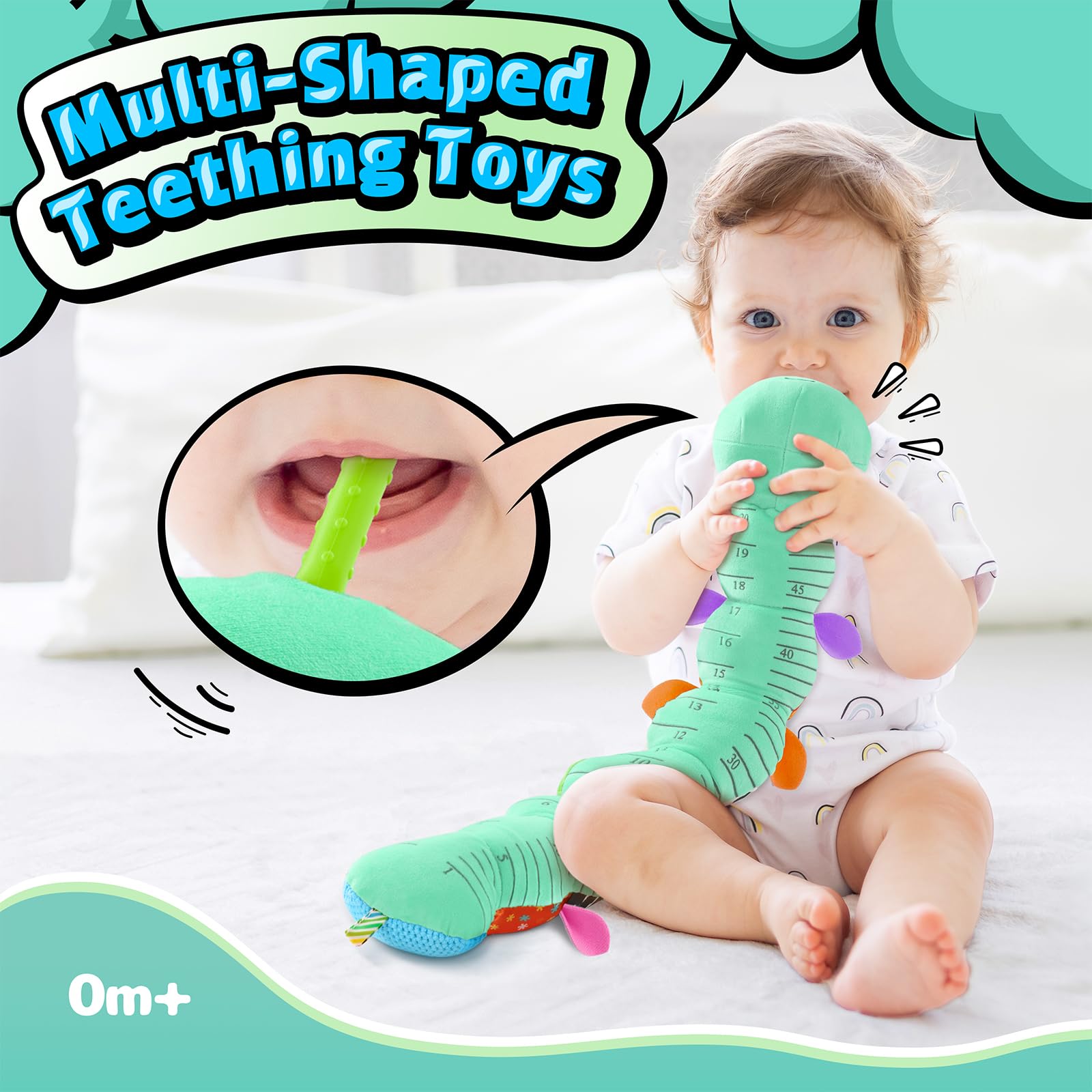LIGHTDESIRE car-seat attachment keeps baby engaged on the go.