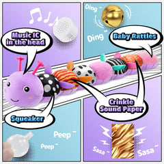 Lightdesire caterpillar body sounds boost auditory exploration for infants.