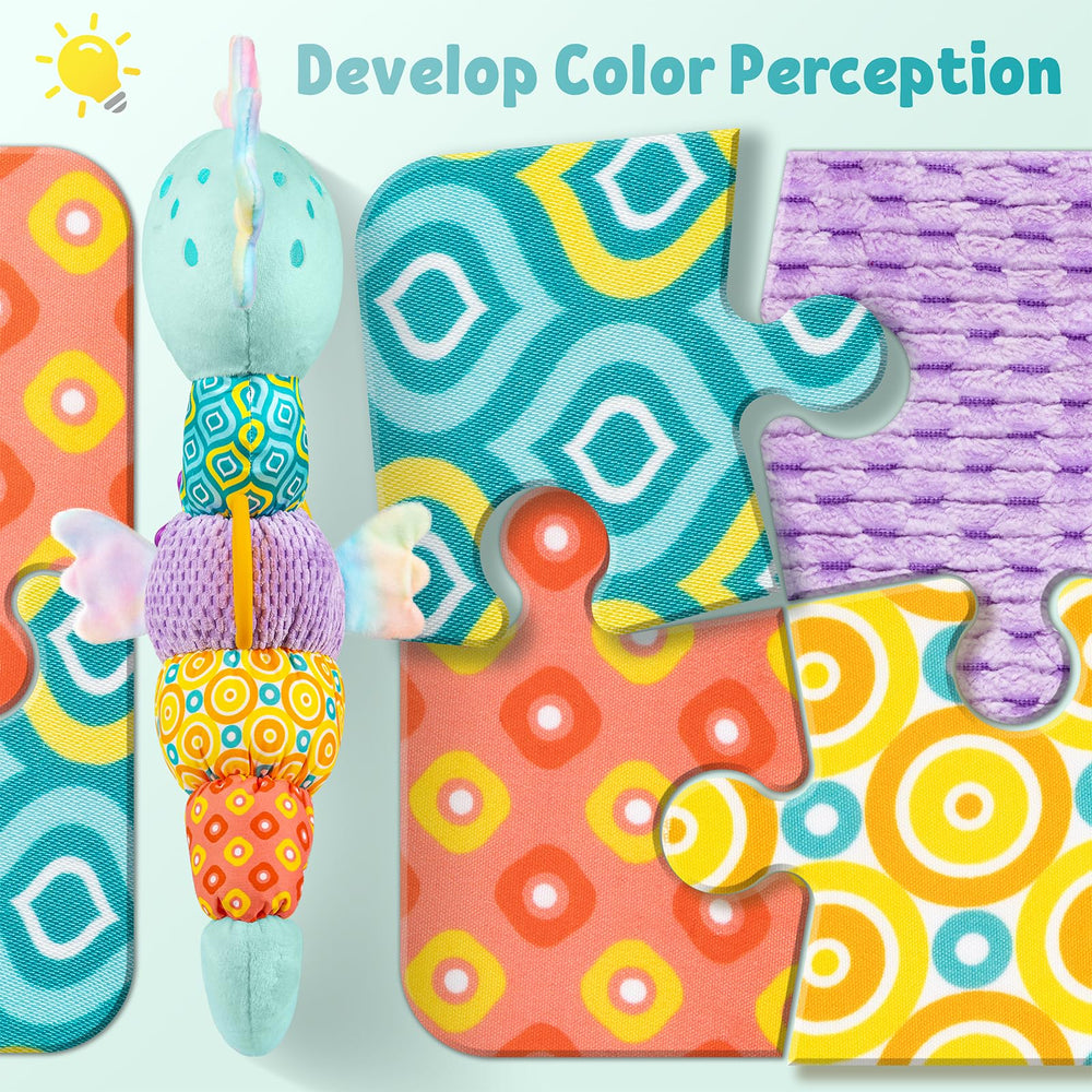 LIGHTDESIRE seahorse colorful textures to spark visual development