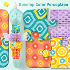 LIGHTDESIRE seahorse colorful textures to spark visual development