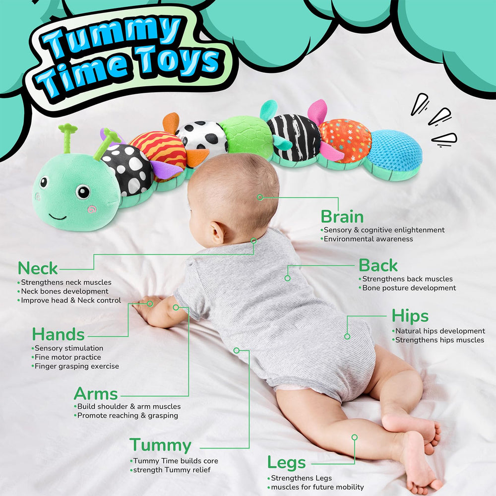 LIGHTDESIRE plush baby toy with soft fabric for gentle play.