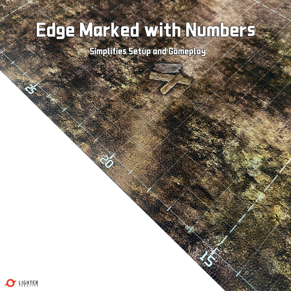 Lighter Creative battle mat in Blighted Gloommoor pattern enhances atmospheric play
