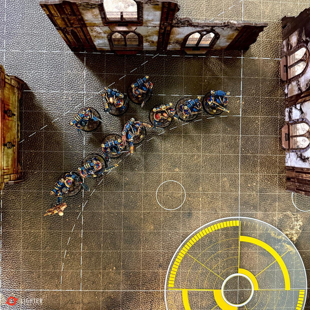 Lighter Creative mat is portable and quick to set up for home games