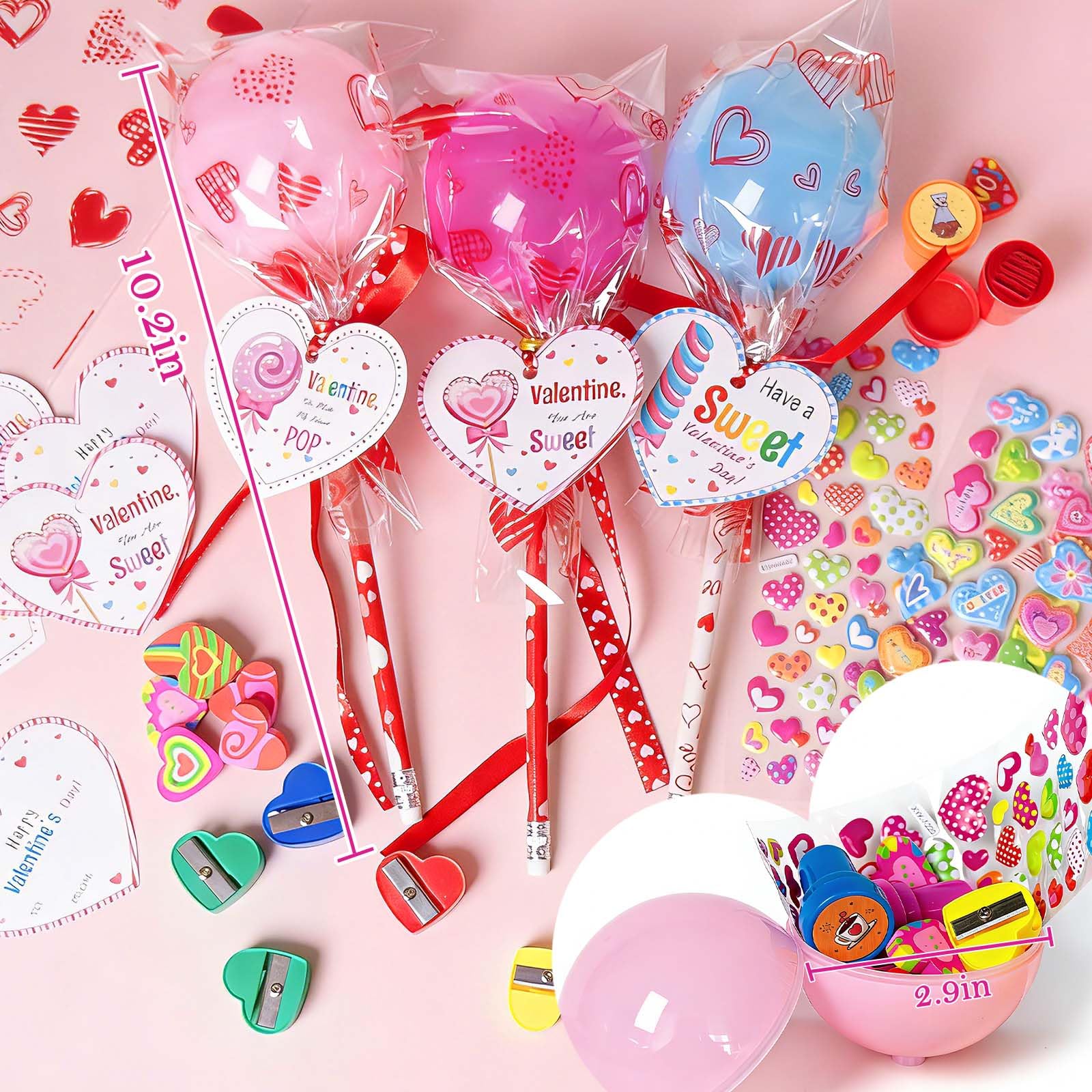 Lihome stampers and sharpener add practical fun for exchanges.