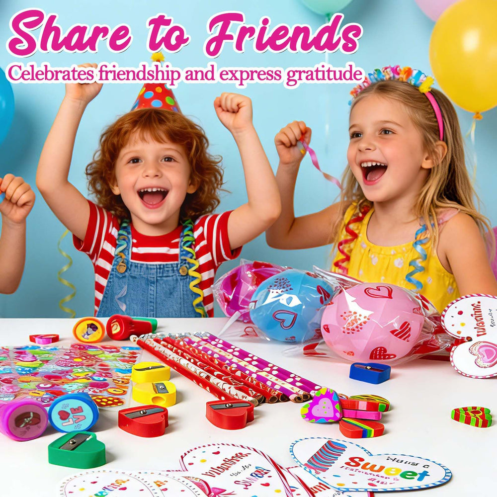 Lihome giant lollipop kit—playful alternative to candy valentines.