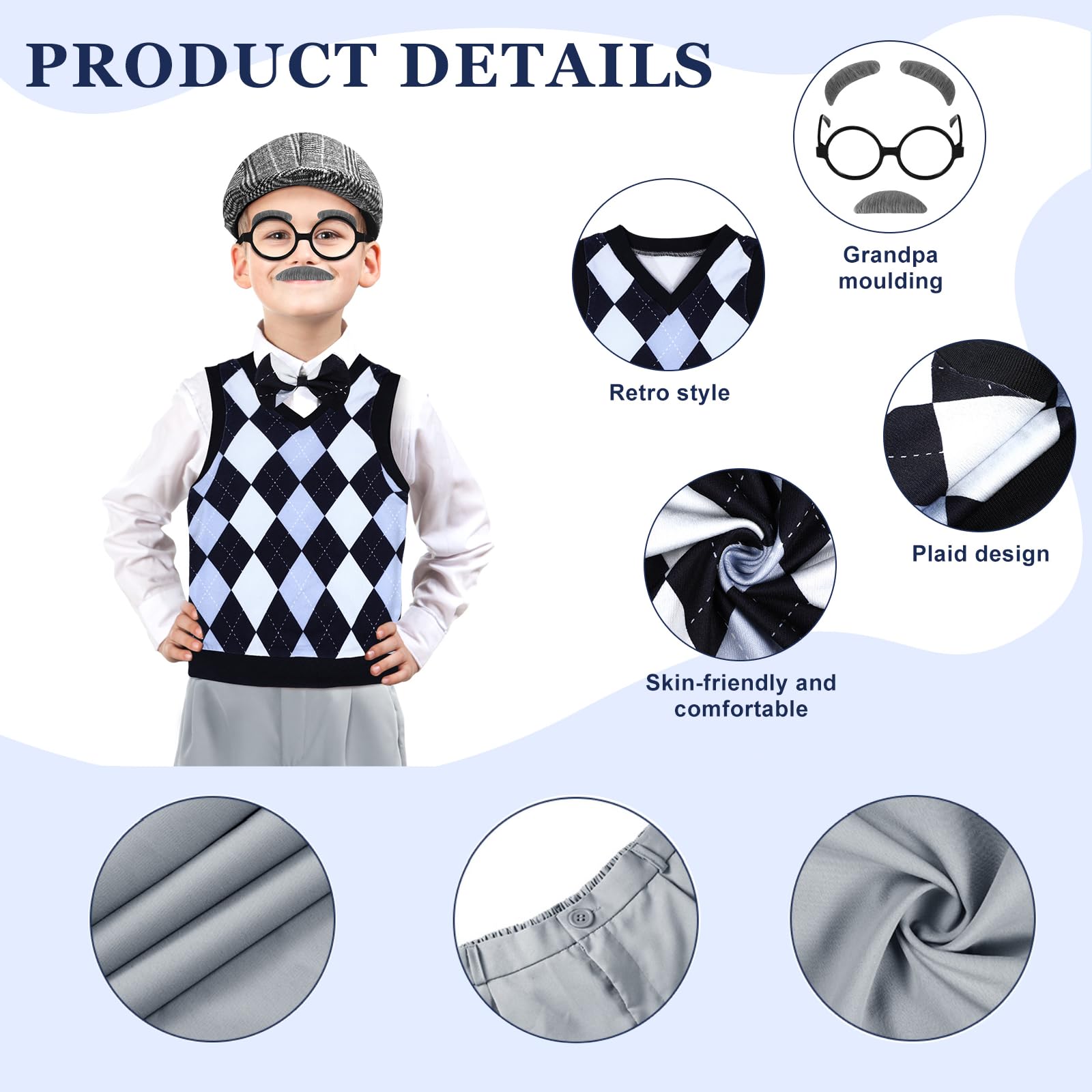 Liitrsh self-adhesive mustache and eyebrows for easy styling