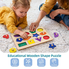 LiKee colorful basic shapes fosters color recognition and cognitive skills through play