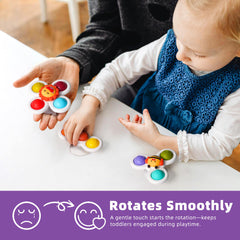 LiKee soft silicone design is gentle on tiny hands