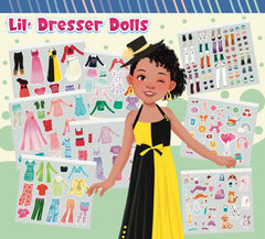 Lil' Dresser Dolls hairstyle diversity page highlights inclusive looks for every kid.