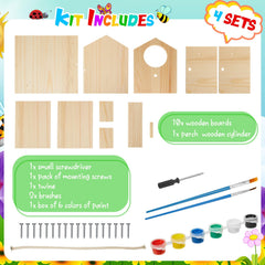 Liliful kit includes small screwdrivers for easy assembly