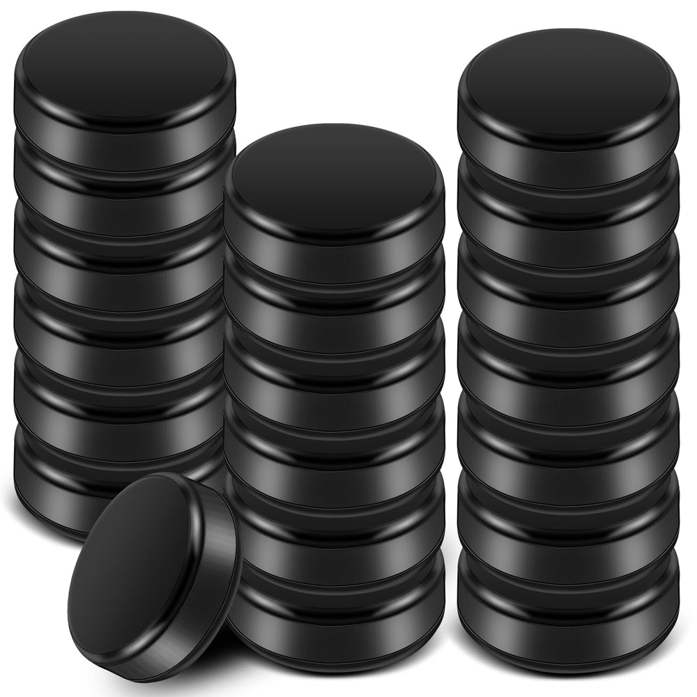 Liliful mini hockey pucks on a table provide smooth glide for quick play.
